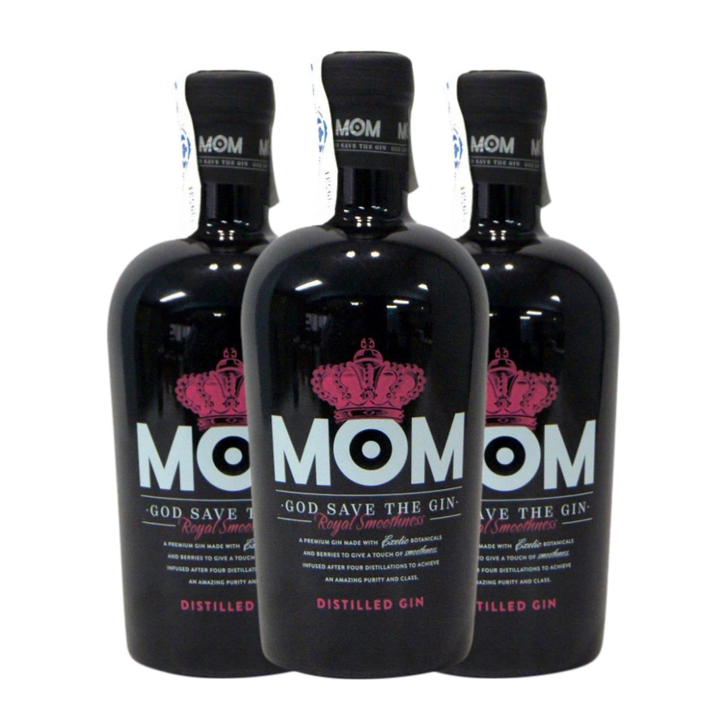 Ginebra Royal Smoothness Mom 70 cl (Caja de 3 Botellas de 70 cl)