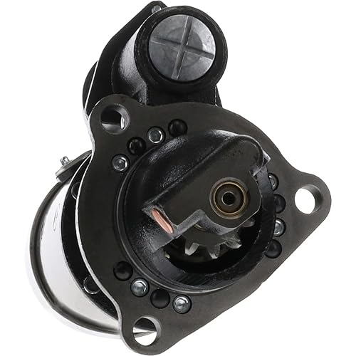 Miniatura 2 de RAREELECTRICAL Nuevo motor de arranque de 24V 11T compatible con motor marino Caterpillar 3406 3408 3412 1990388