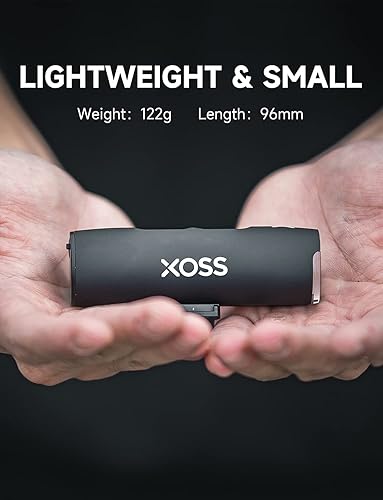 Miniatura 4 de XOSS XL-800 - Faro delantero para bicicleta, 800 lúmenes, luces de bicicleta recargables USB-C para conducción nocturna, luz LED impermeable para