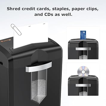 Bonsaii C266-B Shredder and 12-Pack Lubricant Sheets