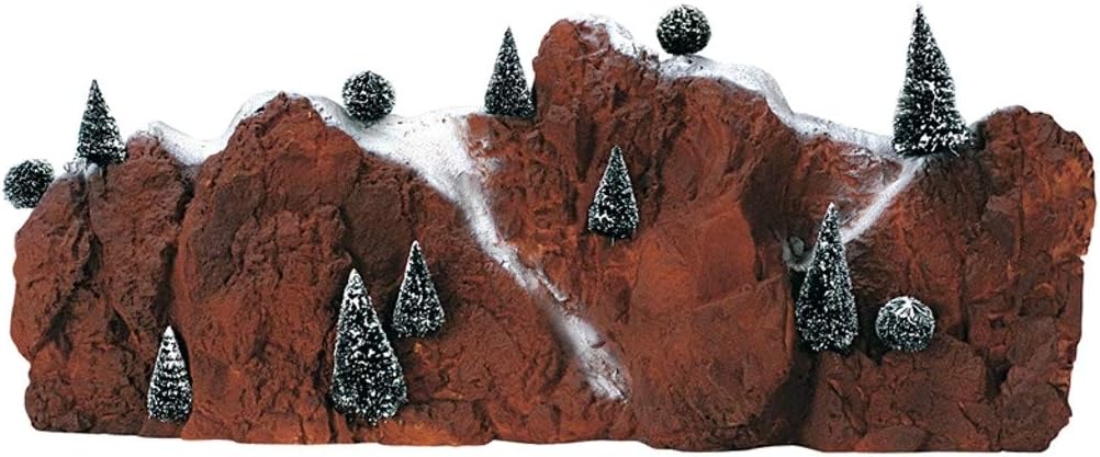 Lemax Christmas Large Village Mountain Backdrop #81011