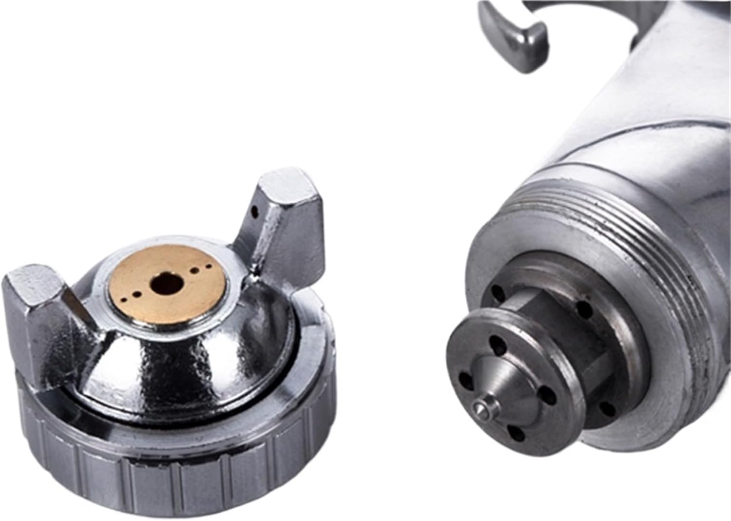 W-77S Spray 2.5/3.0MM Nozzle Painting Oil/Water Based Paint Air Spray Airbrush High Atomization Spray Guns(W-77G 3.0MM)