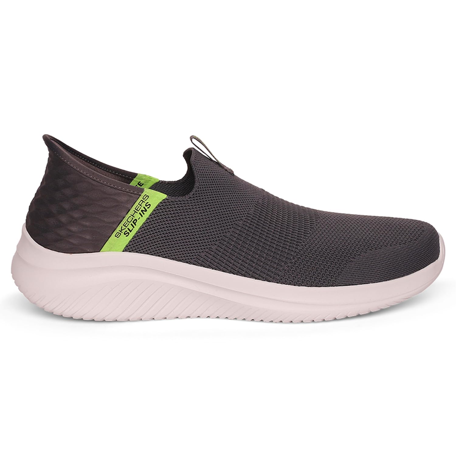 Skechers Men's Ultra Flex 3.0 Smooth Step Slip-in Loafer, Gray, 6.5 UK