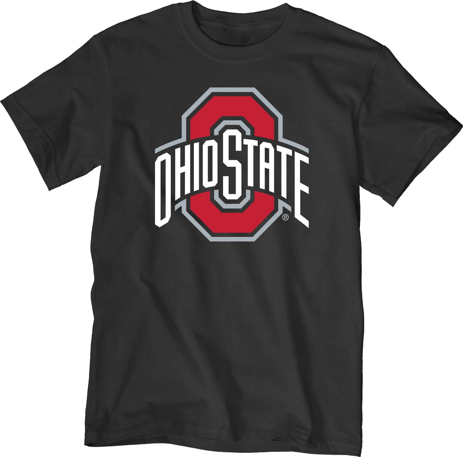 Blue 84 Men's Ohio State Buckeyes T Shirt Black Icon, Ohio State Buckeyes Black, Large