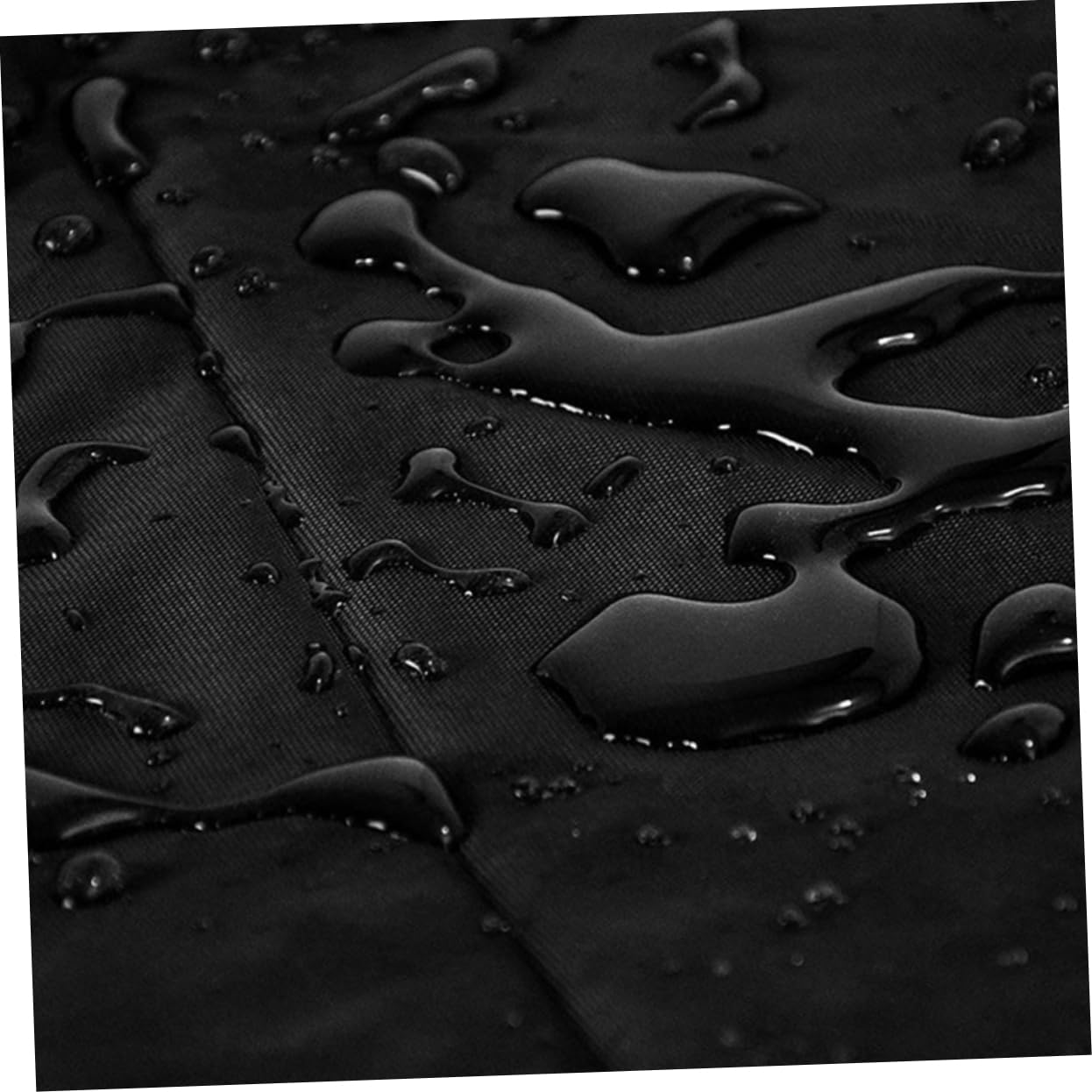 Regenschutz für Holzspalter aus Oxford Gewebe, Schwarz | Outdoor Schutzhülle mit Belüftungsdesign und Verstellbarer Passform, Zubehör für Gartenlagerung