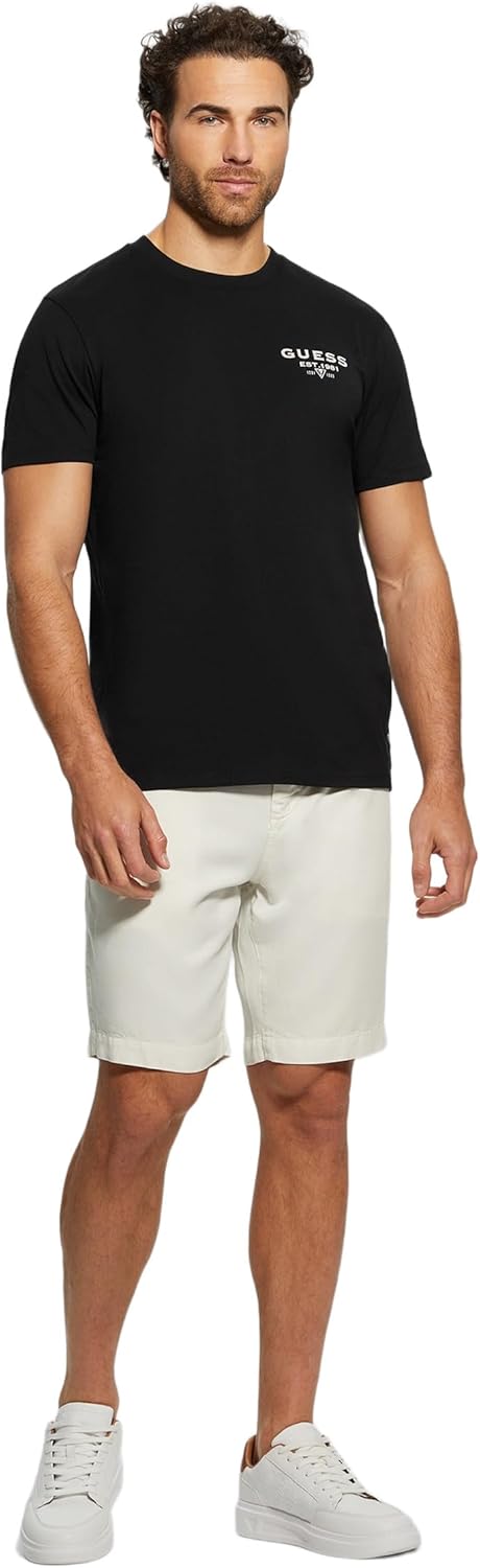 Guess Mens Eco Short Sleeve Classic Guess Logo Tee - Image 2