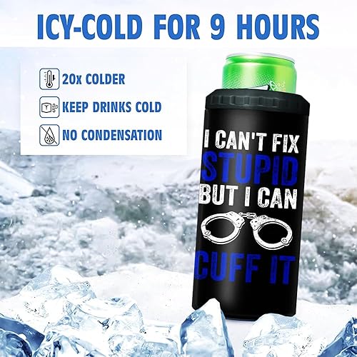 Vista 109 de SANDJEST Mechanics - Vaso Machanic para papá, caja de herramientas 4 en 1, vaso de 12 onzas, enfriador de latas de acero inoxidable delgado, regalo