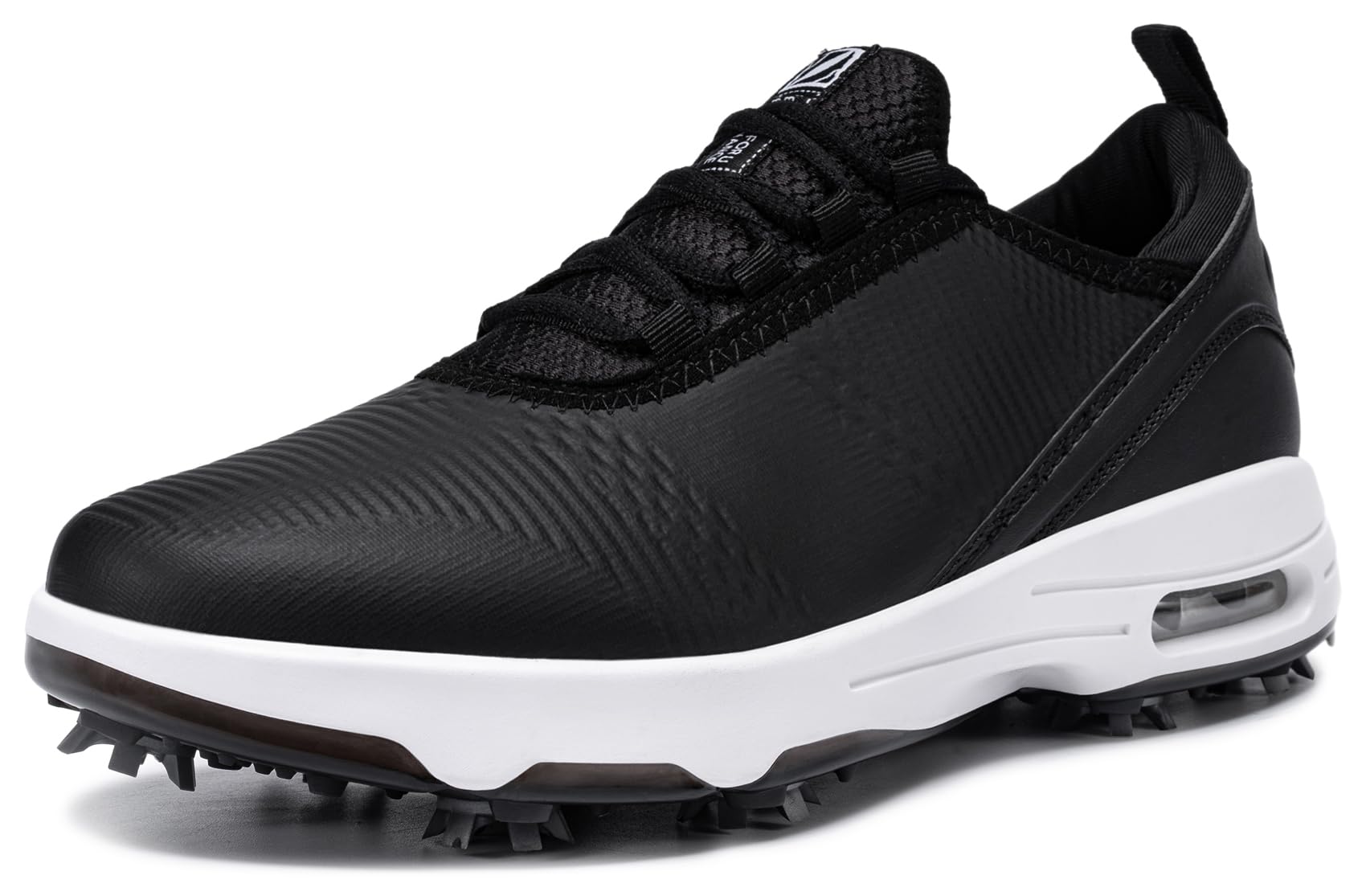 FENLERN Men's Golf Shoes Waterproof Spiked Comfortable F025