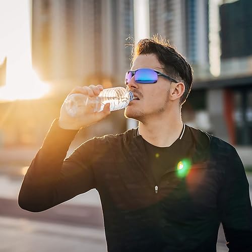 Miniatura 5 de ANDOILT Gafas de sol polarizadas deportivas para hombre, protección UV, gafas de sol para hombre, pesca, conducción