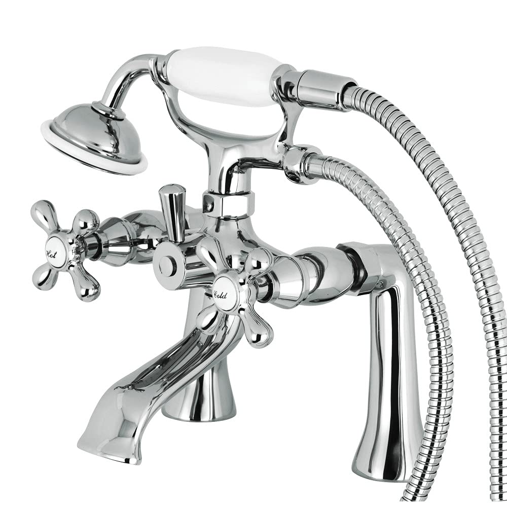 Kingston Brass KS268C Kingston Clawfoot Tub Faucet with Hand