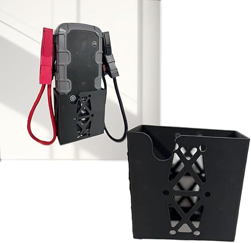 Soporte de pared compatible con NOCO Boost X GBX155 - Soporte de almacenamiento seguro, organizador de garaje que ahorra espacio, caja de arranque