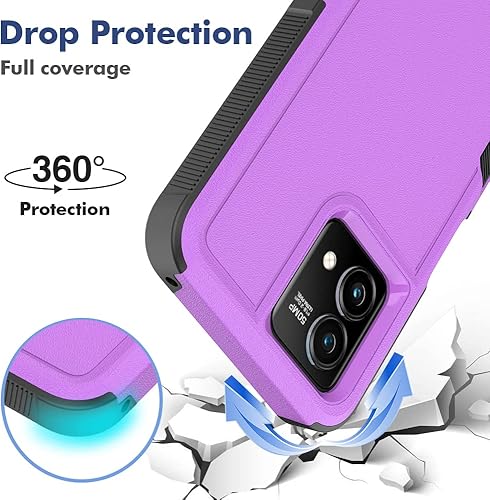 Miniatura 6 de Jeylly Funda para Moto G Stylus 2023 5G, a prueba de golpes, carcasa híbrida de policarbonato duro, cubierta protectora de poliuretano termoplástico