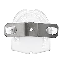 Vista 4 de uxcell 10 unids T5 soporte de luz fluorescente G5 base no derivada lámpara lápida enchufe AC 500 V 2A para tubo fluorescente LED