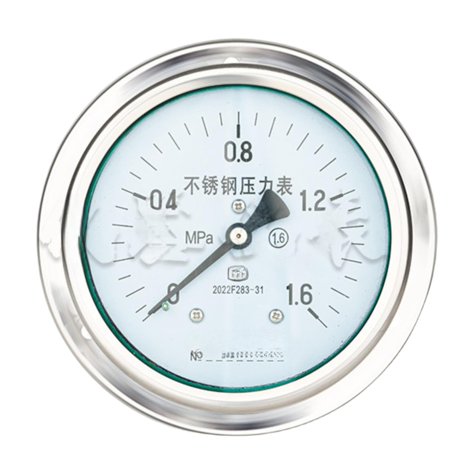 Manomètre de précision Y-100T haute résistance anti-pression 100T boîtier axial