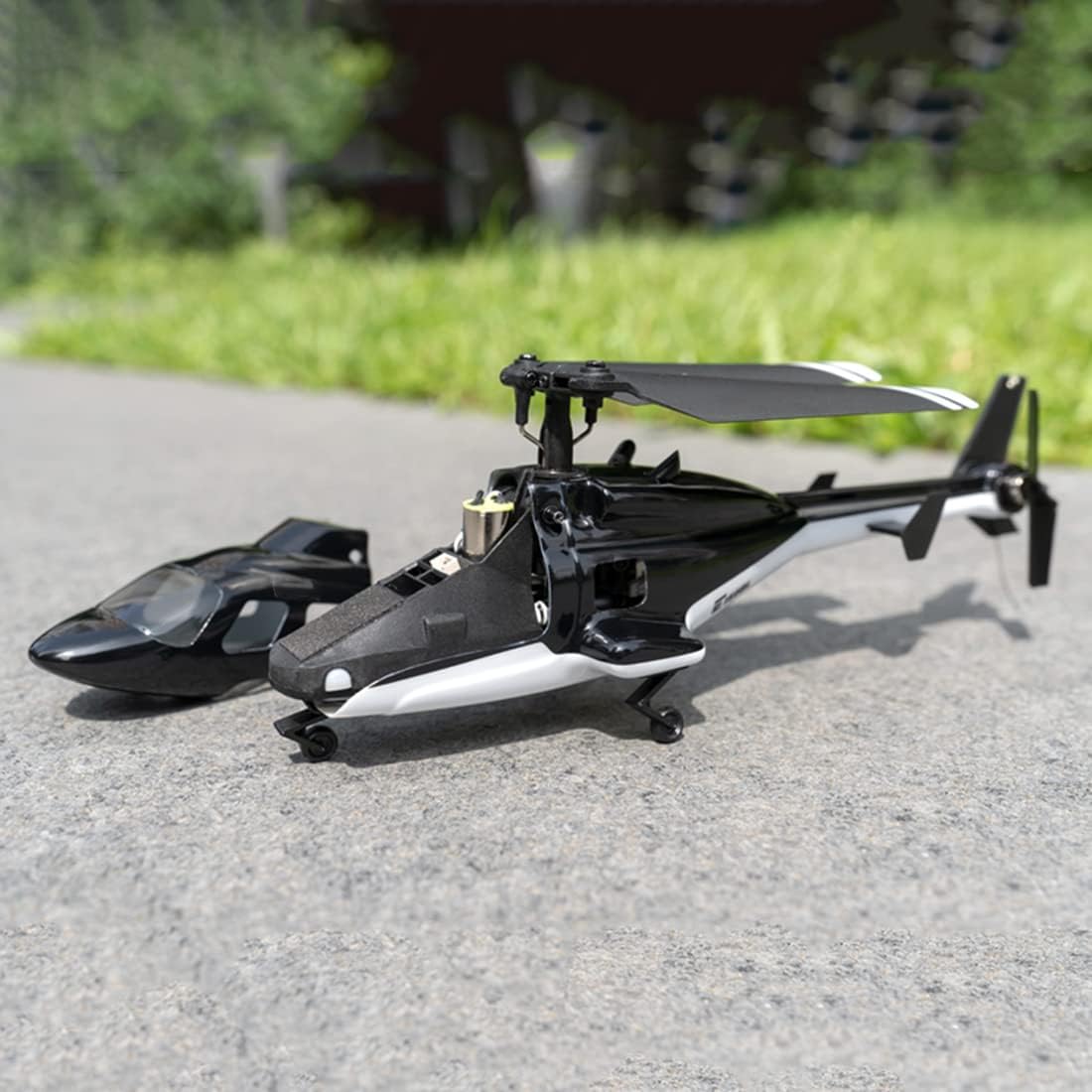 F150BL V3 Airwolf RC Helicopter Model with LED Lights (RTF Version)