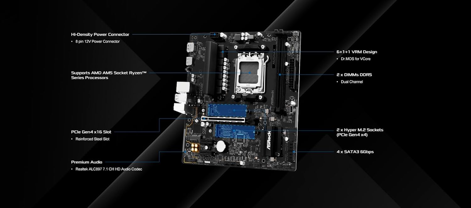 ASRock A620AM-X Review: Testado por 7 dias para gamers com Ryzen 7000
