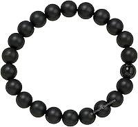 Vista 763 de Amazing Gemstone Pulsera de cristal para mujeres y hombres, pulsera de cristal curativo de protección, pulsera elástica con cuentas de piedras