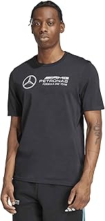 تيشرت عصري بتصميم فريق مرسيدس دي ان ايه للرجال من اديداس، مقاس ميديوم M