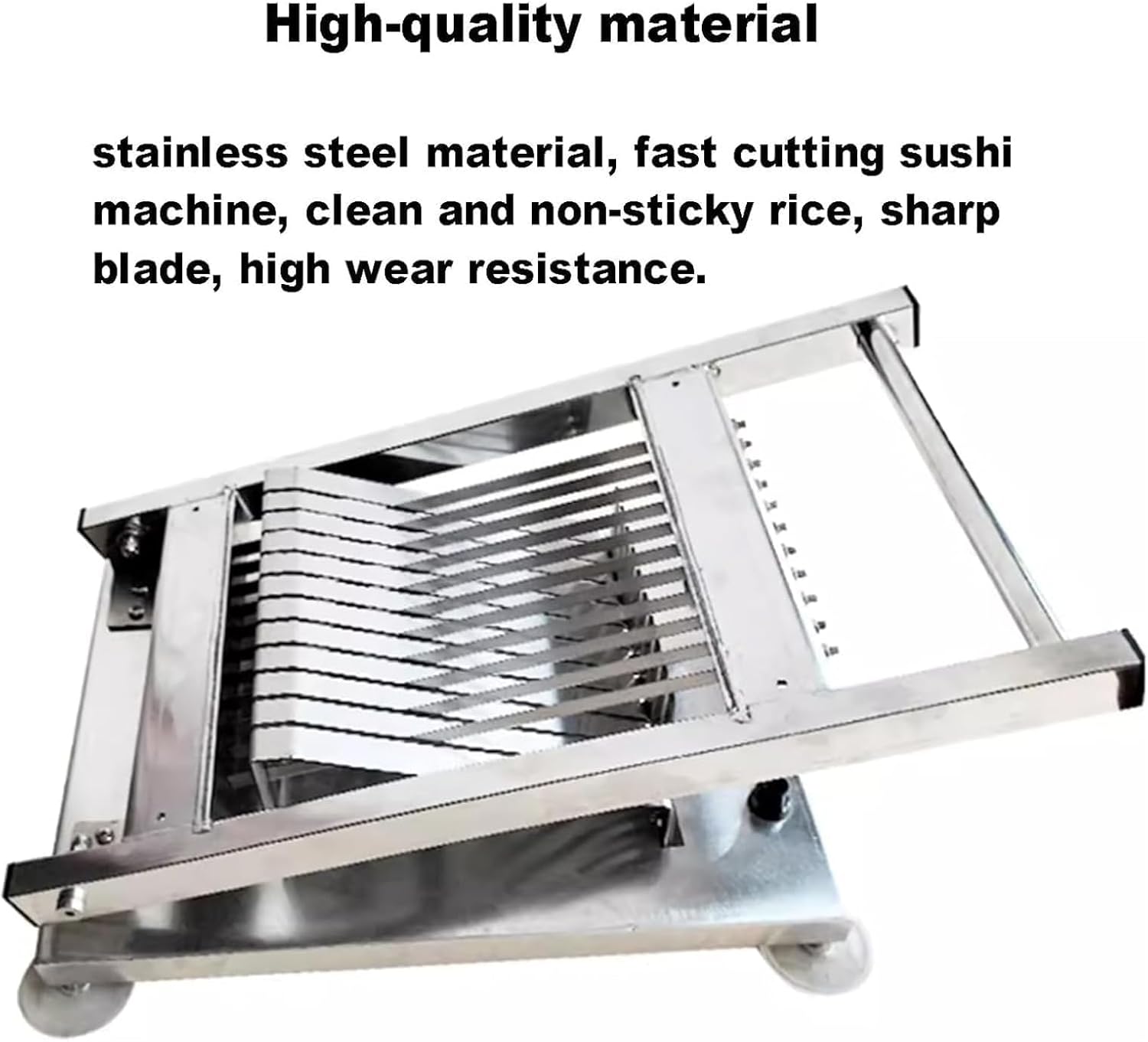 Sushi Cutting Machine, Manual Rice Ball Maker for Family Sushi Night, 12 Segment Sushi Roll Cutter, Easy to Use