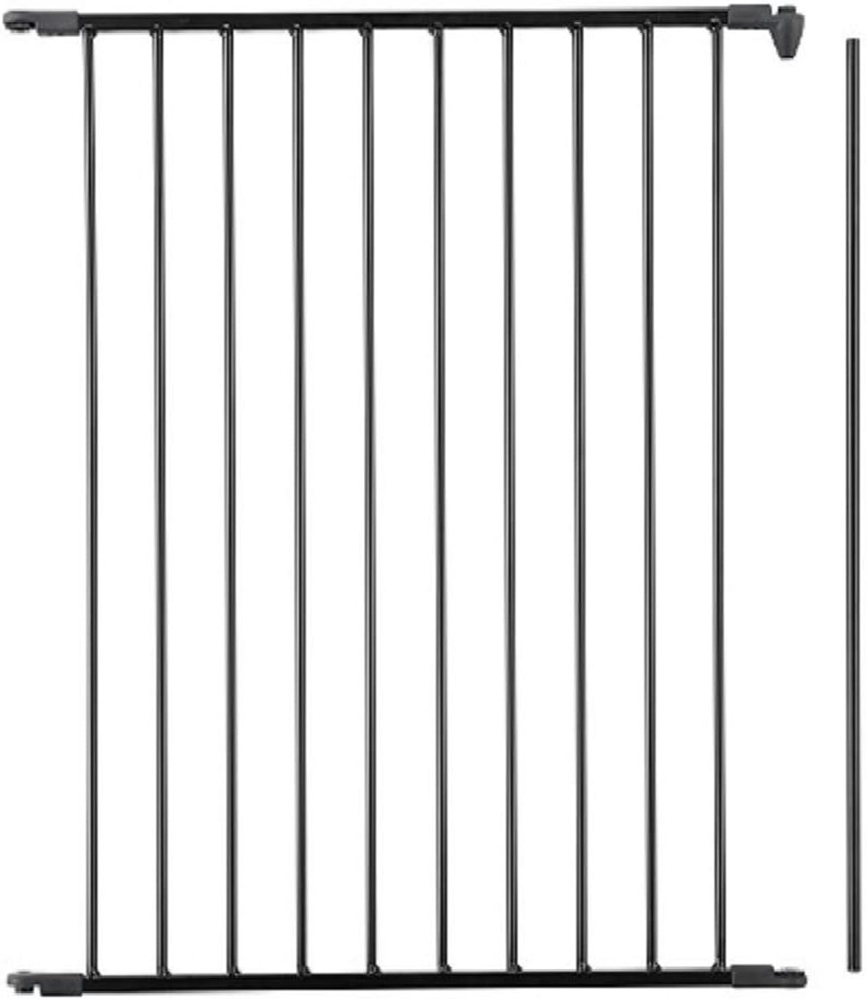 Scandinavian Pet Design Extra-Tall Flexible Black Pet Gate Range (72cm Extension, Black)