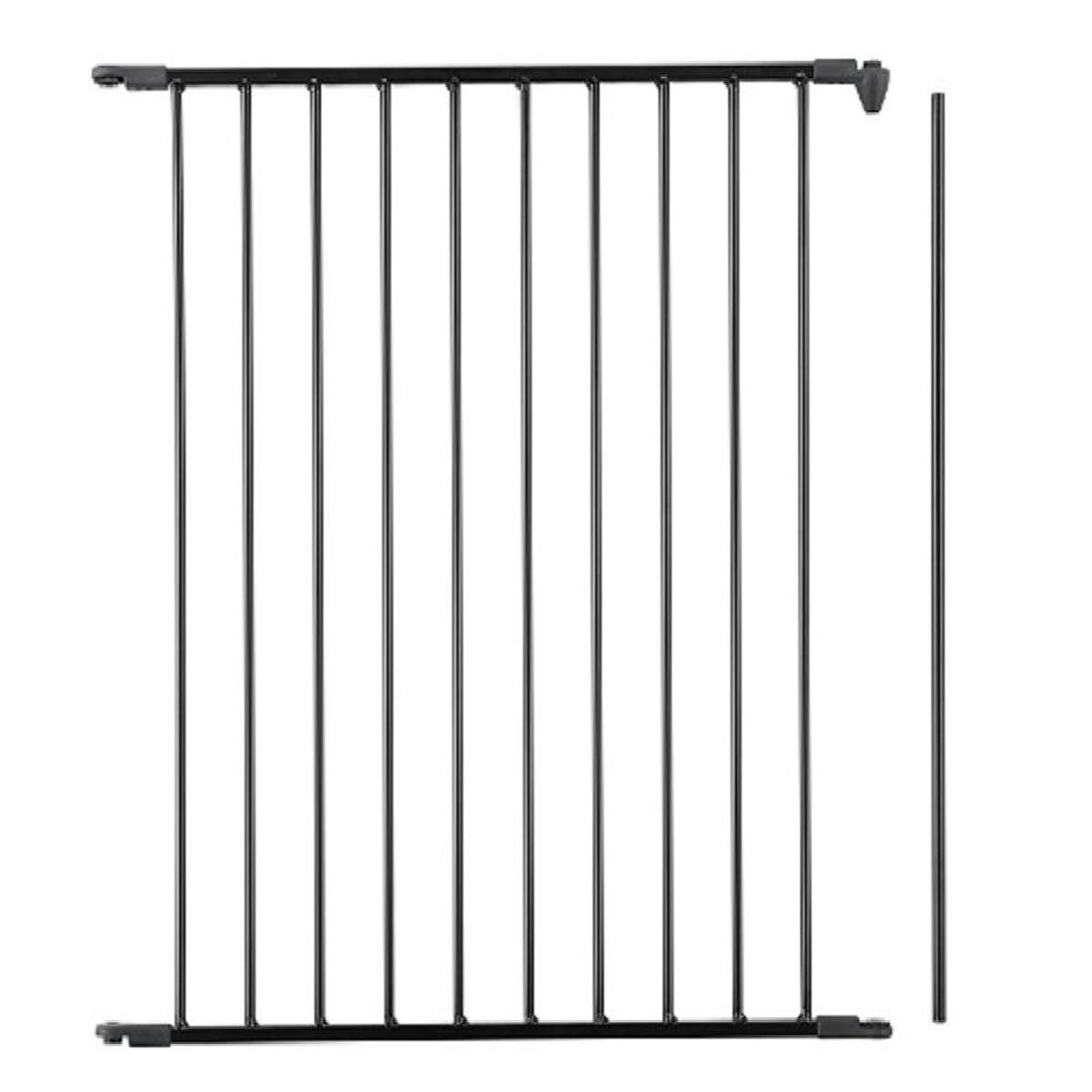 Babydan Black Scandinavian Pet Design Extra-Tall Flexible Pet Gate Range (72Cm Extension, )