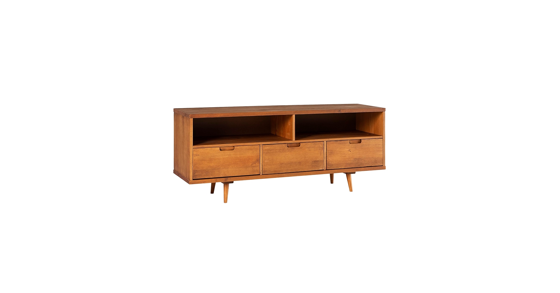 Amazon.com: Walker Edison 3-Drawer Mid Century Modern Wood