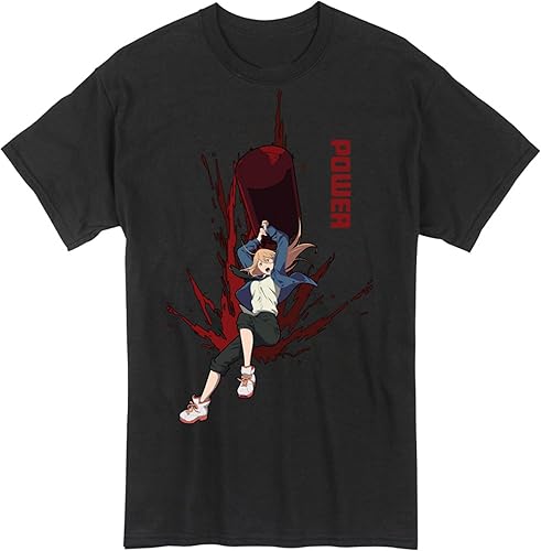Great Eastern Entertainment Chainsaw Man - Power Camiseta para hombre