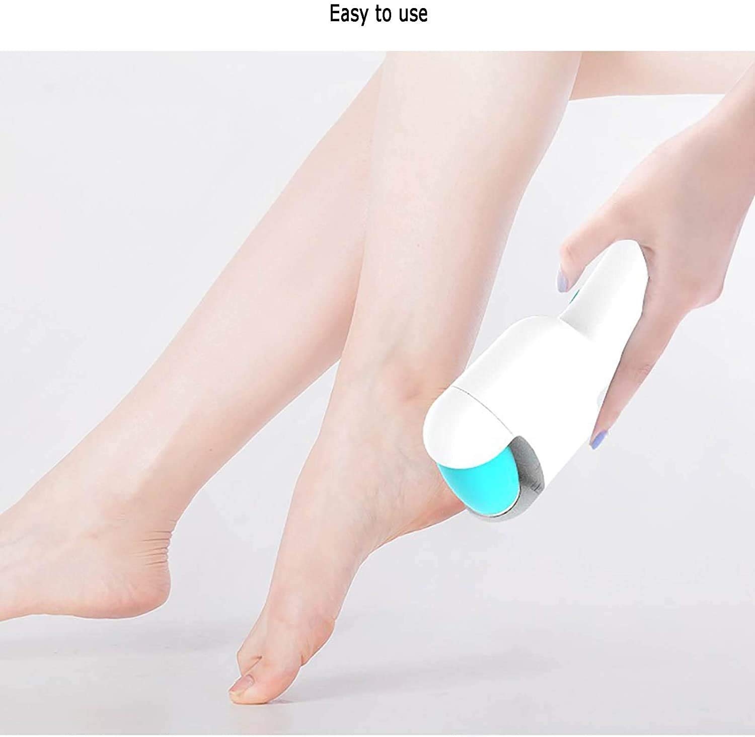 Removedor de Callos para pies, Herramientas Recargables de pedicura removedor de Pieles de pie para Pieles para pies para pies Callos electrónicos para Tacones agrietados y Piel Muerta