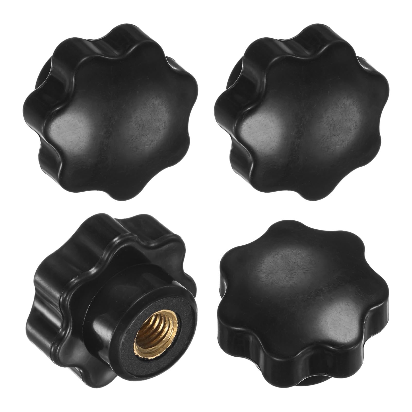 M METERXITY 4-Pack 7 Star Knobs