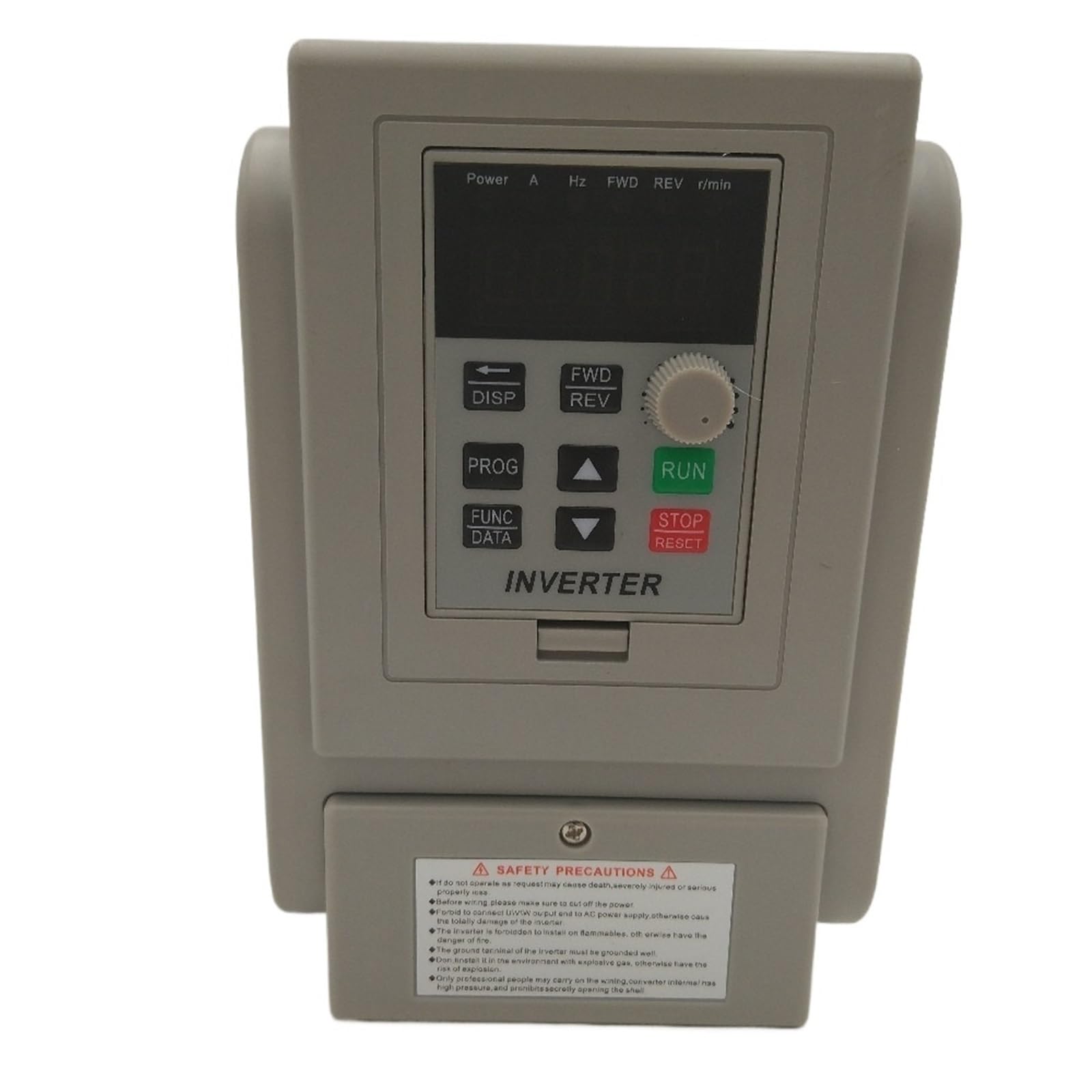 Convertisseur de fréquence ZW-AT2-750W pour moteur monophasé 220V