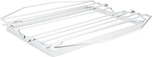 Vista 10 de Fox Run - 57213 Fox Run Estante ovalado antiadherente para asar/enfriar, 11.25 x 8.25 x 0.5 pulgadas, metálico