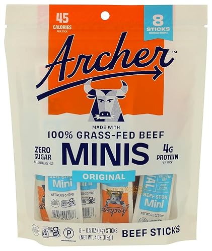 Country Archer Original Mini Beef Sticks, 4 OZ