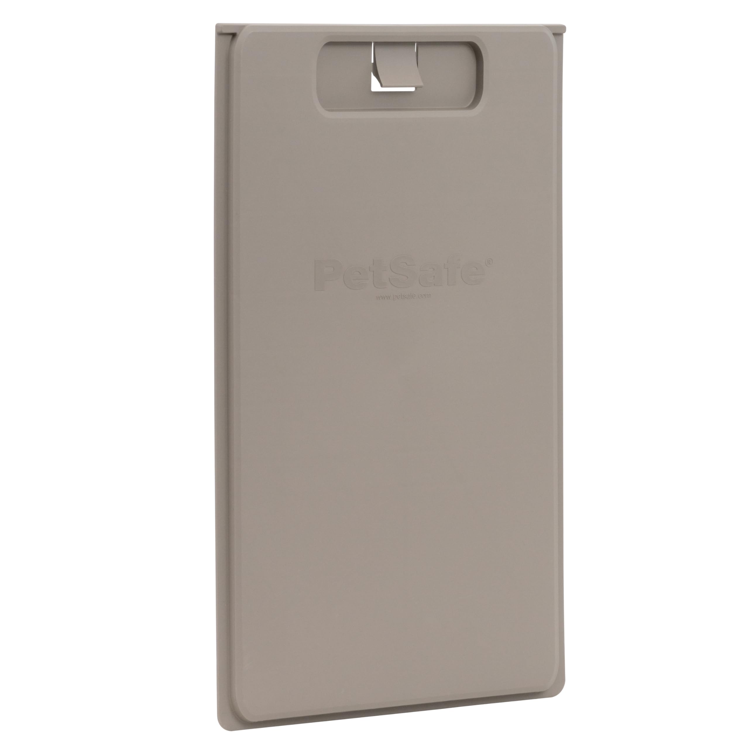 petsafe closing panel pet door cover - durable, plastic dog door cover - rust-proof - compatible with select petsafe doors - extra large - 14½" x 26"