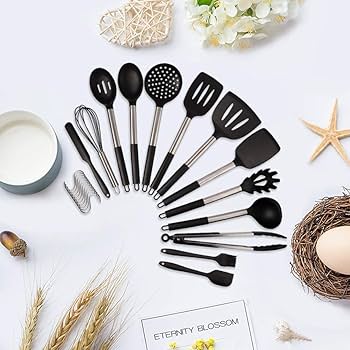 14点セット 耐熱シリコンキッチンツール Amazon | shumeifang キッチンツールセット 14点 調理器具 耐熱