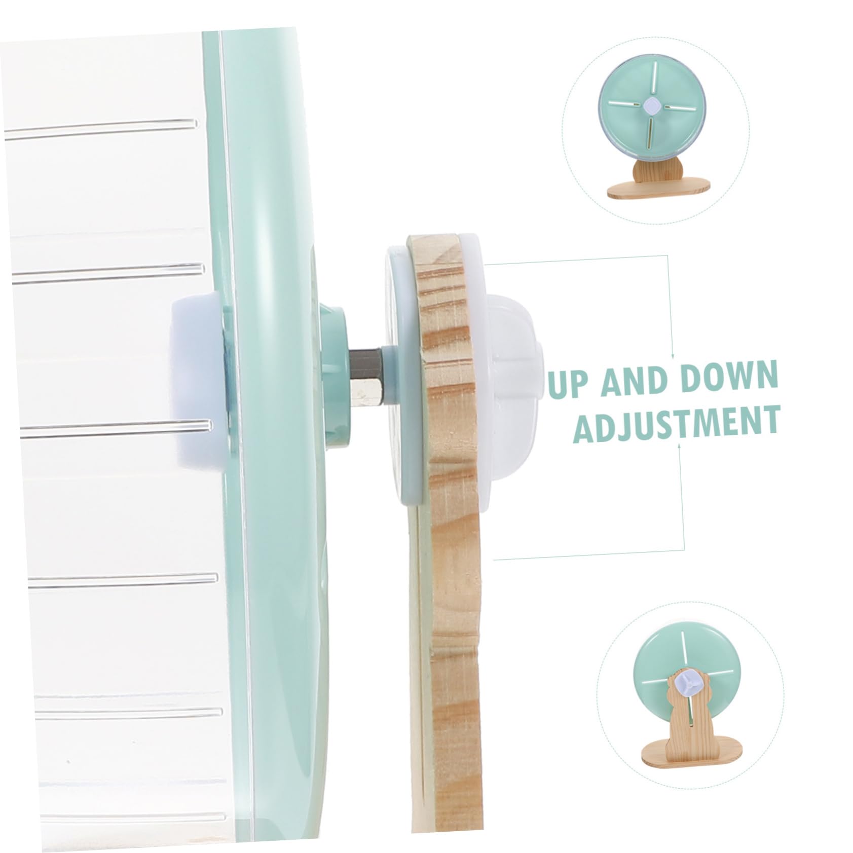 Roue Silencieuse pour Hamster Et Chinchilla Compacte pour Rat Jouet Exercice pour Cage