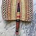 African Handfan with Leather Handle