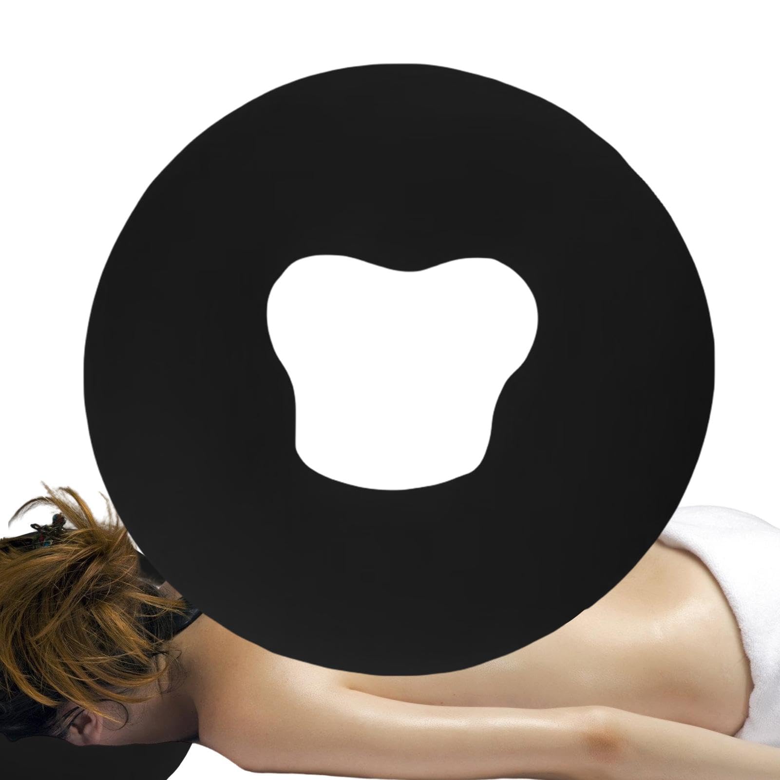 Cuscino per il viso, in silicone, per massaggiare il viso, per massaggi e saloni di bellezza