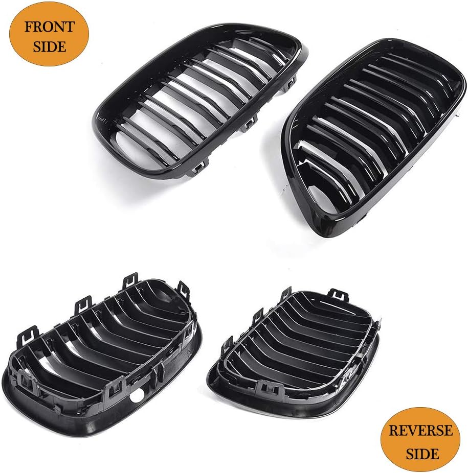 Front Grille fits BMW 2 Series F22 F23 220i 228i 230i M235i M Sport F87 M2 2Doors 2014-2018 Factory Outlet ABS Replacement Bumper Kidney Grill Cover Trim Body Kit