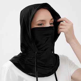 Joyzzz Balaclava Yüz Maskesi, Anti-naylon ile Tam Yüz Maskesi, Soğutma Balaclava Güneş UV Koruma Başlığı, Nefes Alabilir Tam Kafa Maskesi Yüz Kapağı, Bisiklet, Motosiklet, Balıkçılık için