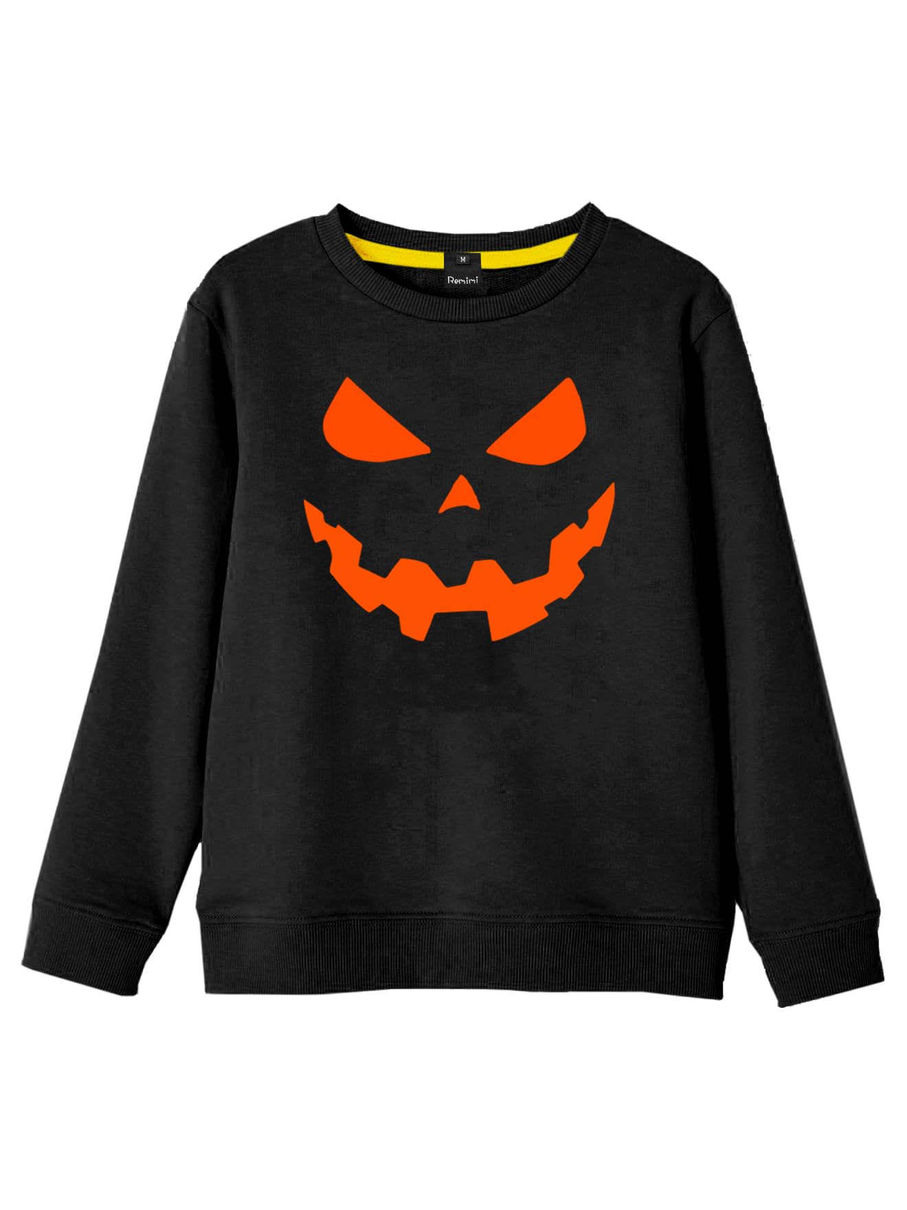 Remimi Kids Halloween Sweatshirt Long Sleeve Thanksgiving Tops 3-14 Years