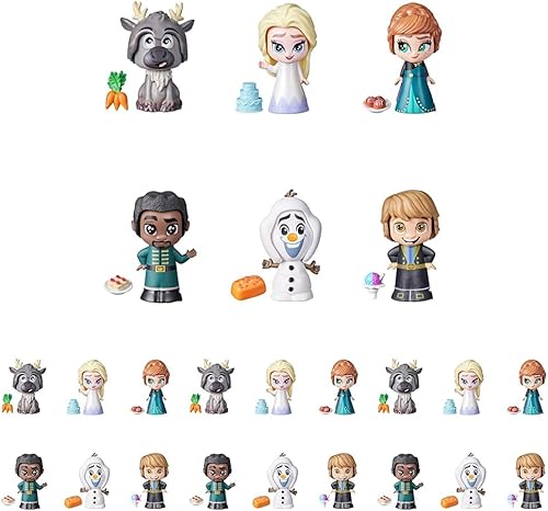 Disney Frozen 2 Twirlabouts Surprise - Caja ciega con muñeca y accesorio, juguete para niños de 3 años en adelante (paquete de 4)
