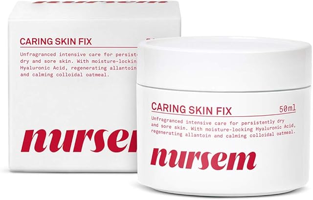 Nursem CARING SKIN FIX  50ml | Intensive hand treatment & intensive restoring natural barrier cream for hard-working hands, suitable for sensitive and dry skin (1)