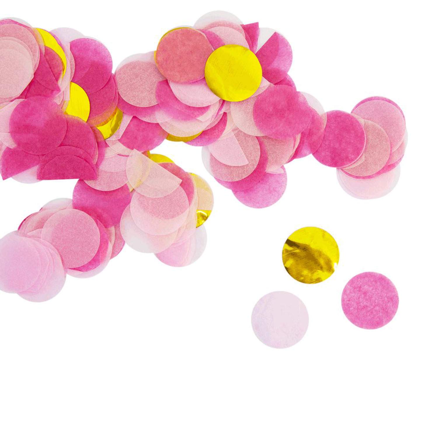 Goldenes Papier-Konfetti, Ca. 1000 Stück, 2,5 Cm Durchmesser – Für Geburtstag, Hochzeit, Party & Tischdeko