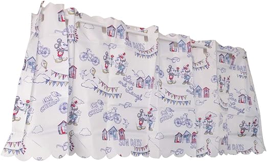 Amazon Arie アーリエ カフェカーテン ホワイト 145 45cm ディズニー 撥水カフェ ミッキー ミニー カフェカーテン オンライン通販