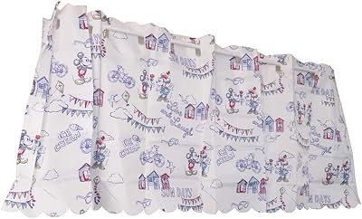 Amazon Arie アーリエ カフェカーテン ホワイト 145 45cm ディズニー 撥水カフェ ミッキー ミニー カフェカーテン オンライン通販