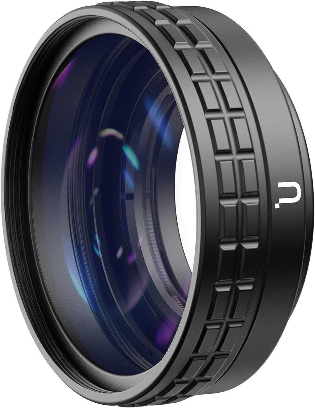 Pepisky WL-3 Wide Angle & Macro 2-in-1 Additional Camera Lens 18mm Wide-angle 10X Macro Aluminum Alloy Frame Replacement for Sony A7C/ ZVE10 Cameras