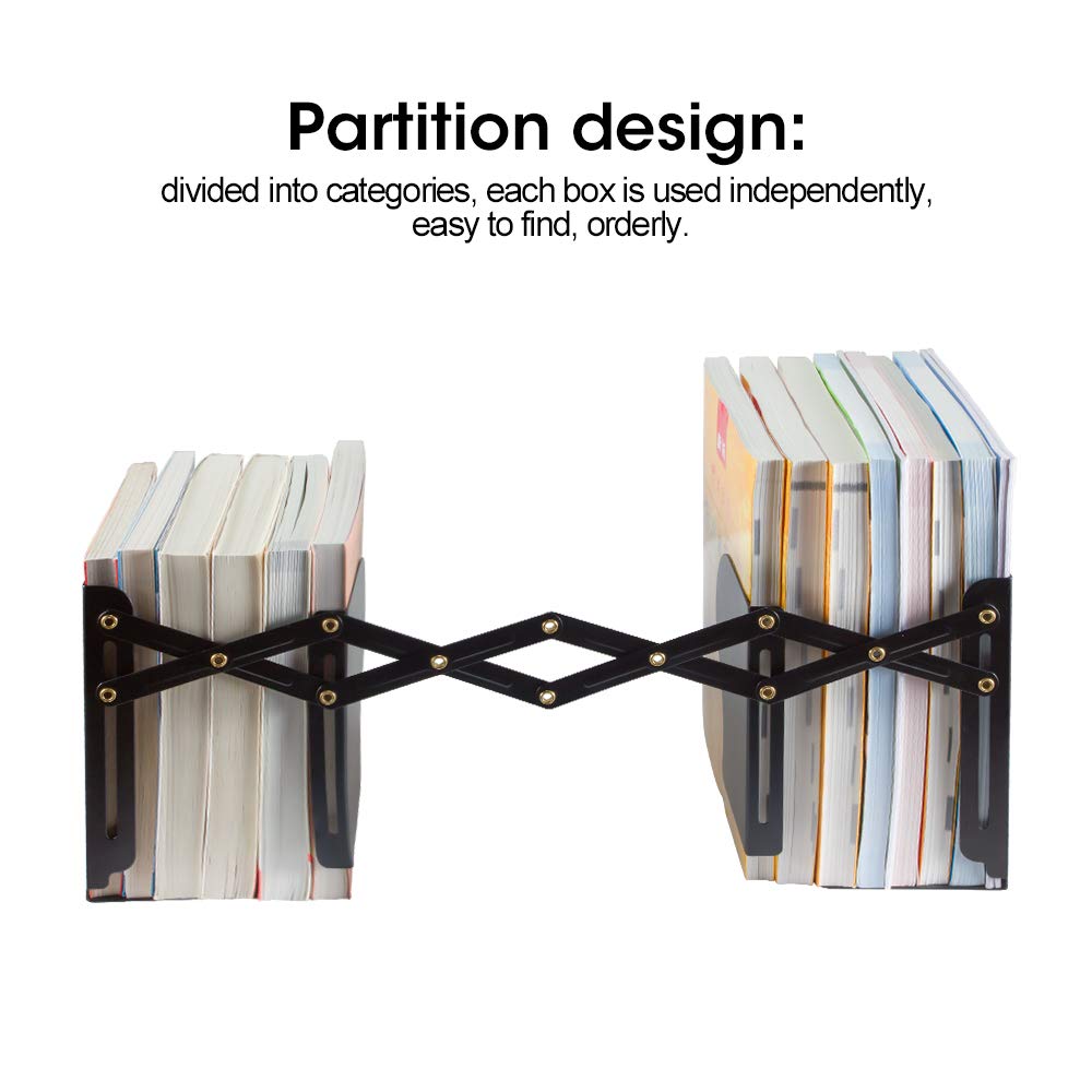 Buy Brobantle Retractable Book Holder Scalable Book Stands Metal Iron