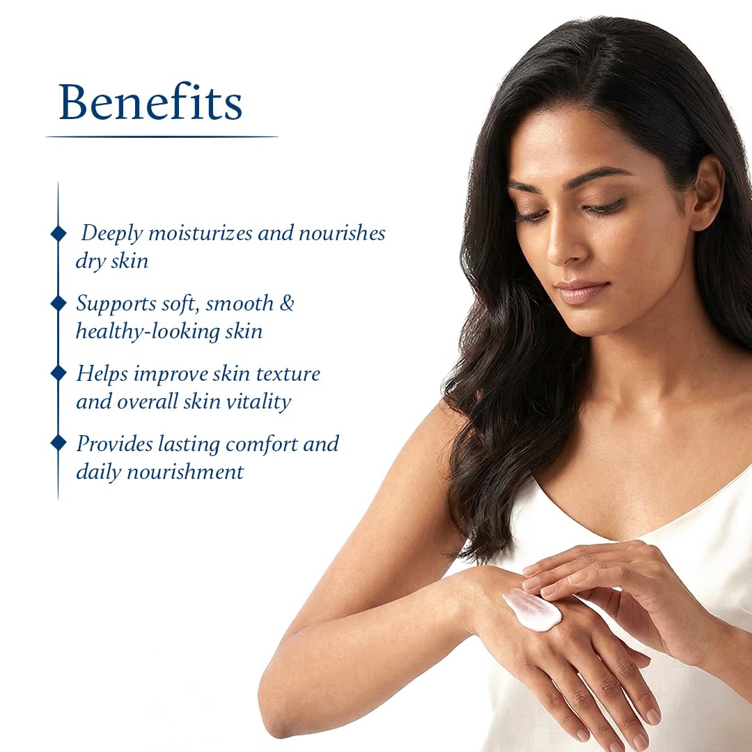 Blue Nectar Stretch Mark Removal Cream | Pregnancy Stretch Marks Cream for Women | Postpartum Moisturizing Body Lotion, with Cocoa Butter, Saffron & Almond (12 Herbs, 200ml) 3