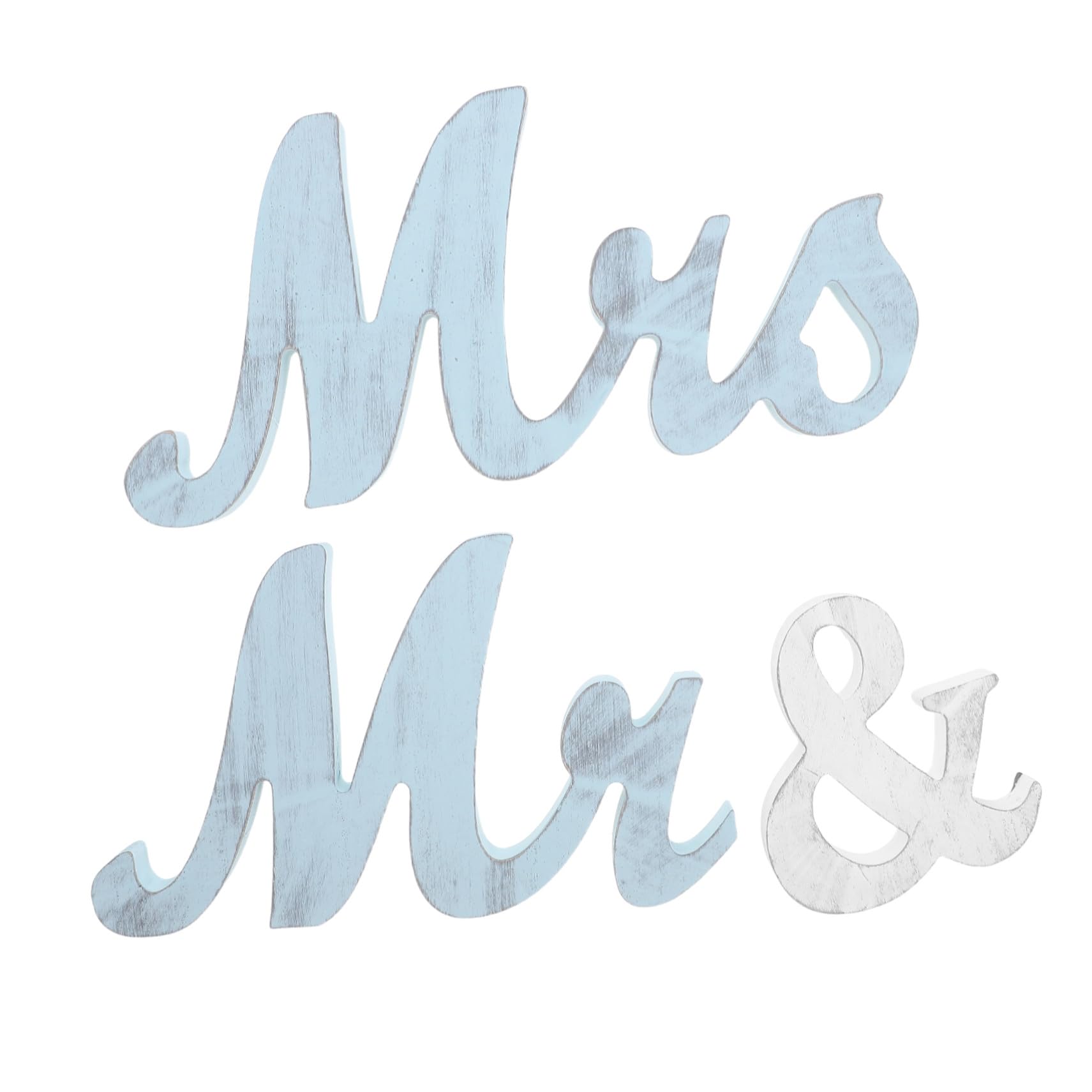 Holz Mr Mrs Zeichen Vintage-stil Langlebig Dekorativ für Hochzeit und Jubiläum Tischdekoration Vielseitig Einsetzbar Einfache Handhabung für Feier und Zuhause