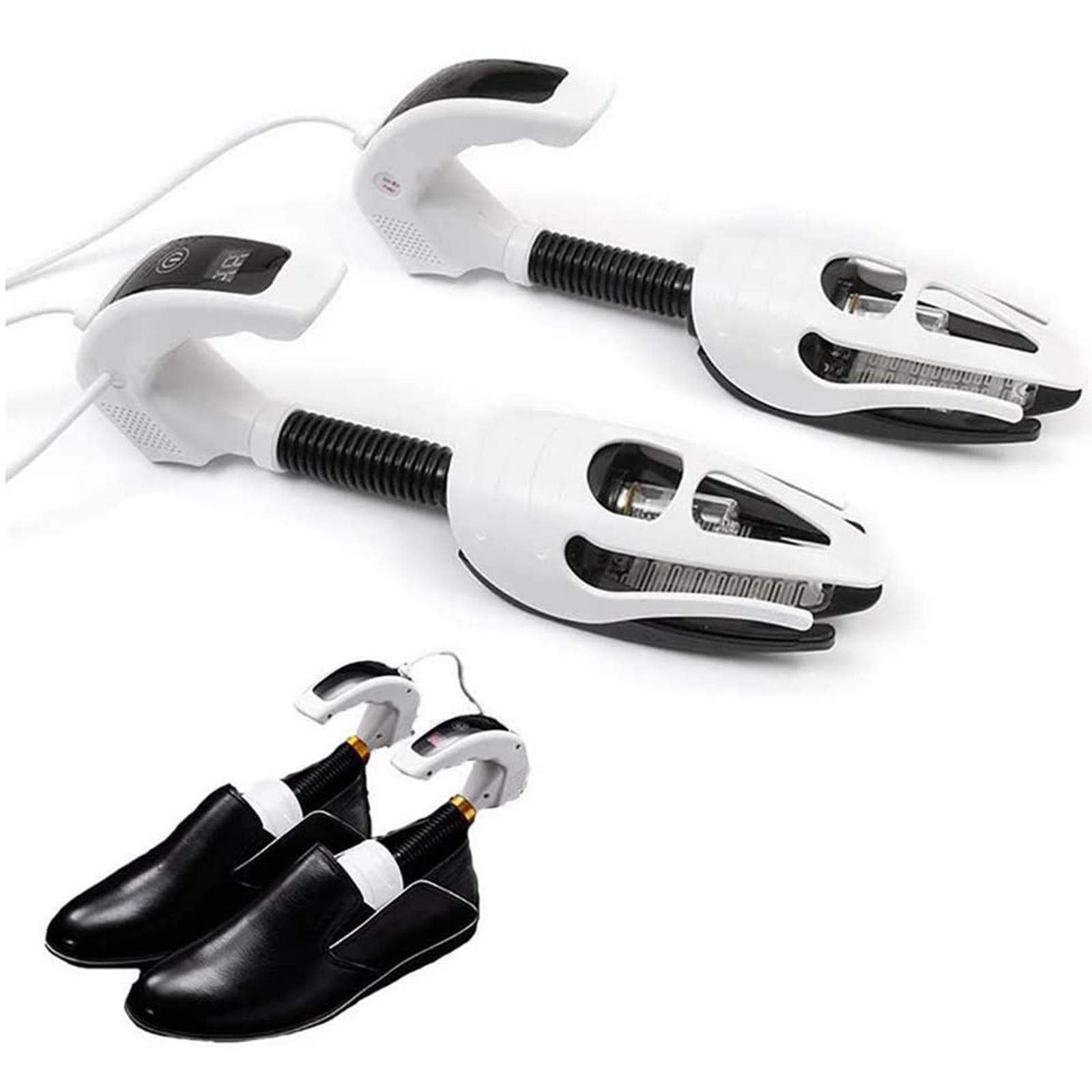Secador De Botas con Esterilización UV, Desodorizante Doméstico Desinfección Secadora De Zapatos UV para Zapatos De Cuero/Zapatos Deportivos/Botas De Nieve/Zapatillas Secador De Zapatos Eléctrico Po